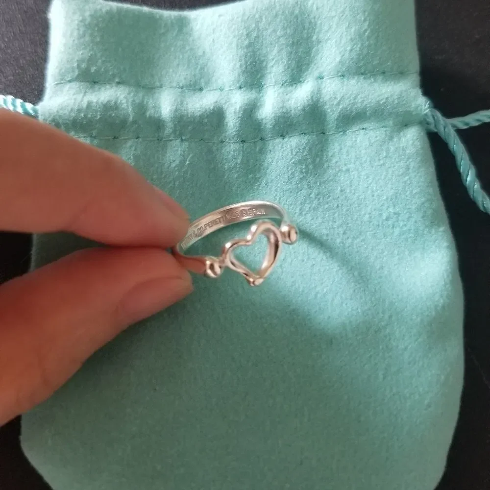Tiffany & Co. Open Heart Ring